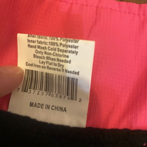 Top Paw Dog Reflective fleece lined vest Pink XL - Picture 4 of 7